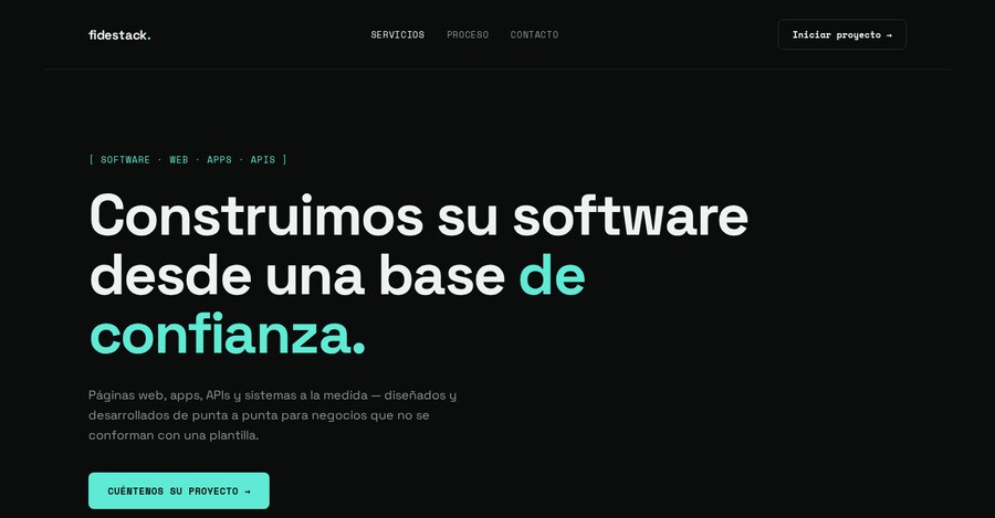 Plantilla A: oscura y técnica